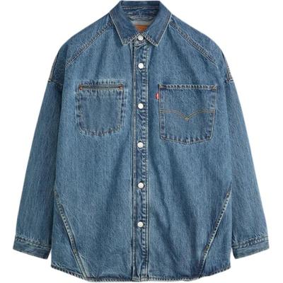 Levis Comoda Versatile Casual Moda Giacca di Jeans Larga Uomo giacche 003M1-0001