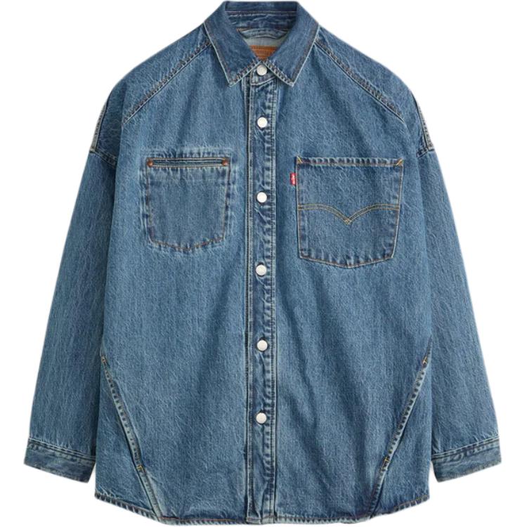 Levis Comfortable Versatile Casual Fashion Loose Denim Jacket Men Jackets 003M1-0001