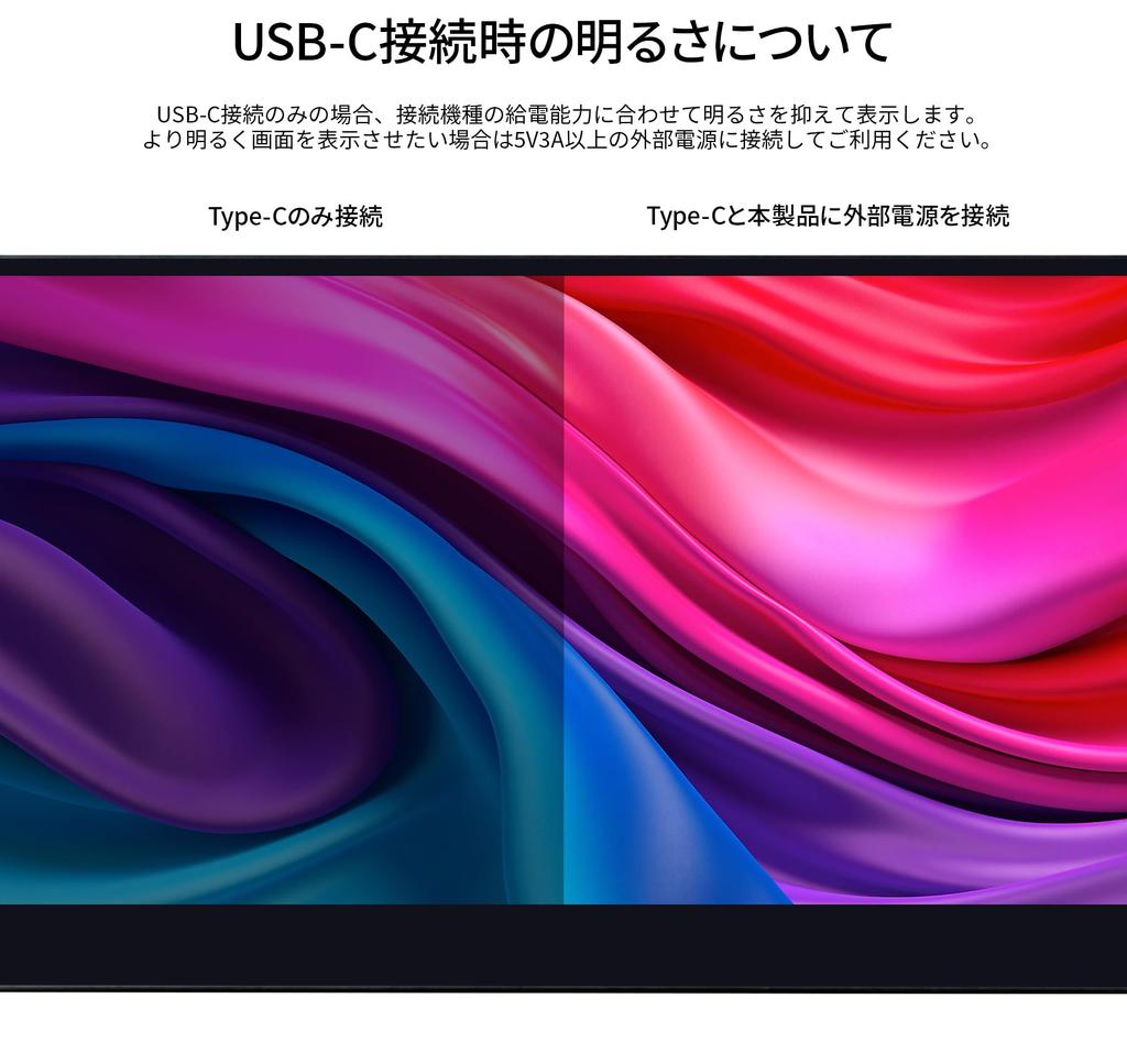 JAPANNEXT inch touch panel 4K resolution mobile monitor miniHDMI HDR Smart case included 13.3 (3840x2160) JN-MD-IPS133UHDR-T USB-C sRGB100%