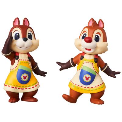 UDF Ultra Detail Abbildung Nr. 787 KINGDOM HEARTS II CHIP 'N DALE 2-teiliges Set, ca. 43 mm hoch, Nicht maßstabsgetreu, Bemalt, Komplettfigur