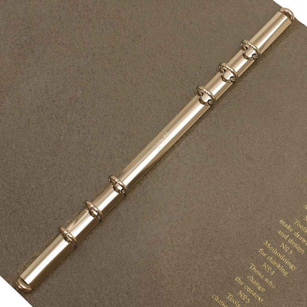 PLT Shrink Ring Leather A5 GY 6-Hole
