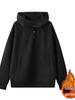 Men's Plus Size 8XL Hooded Button-Up Sweatshirt, 2025 Autumn Collection, Casual Couplet Jacket, Fits Up To 300 Jin