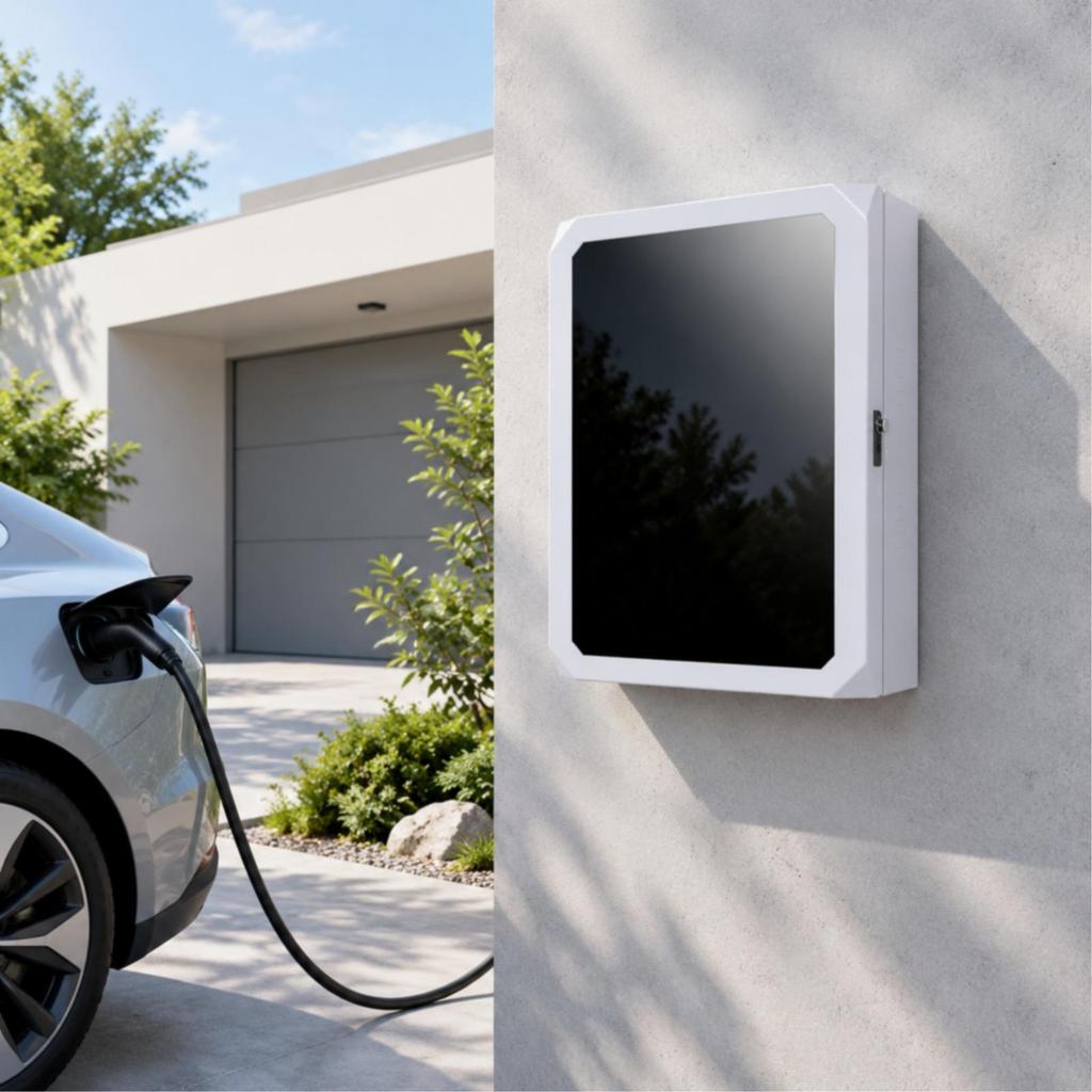 EV Protection Box Outdoor Enclosure Weatherproof Charging Pile Shelter for Property Managers,