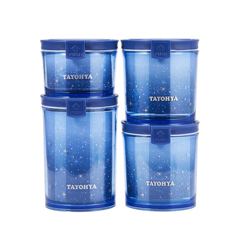 TAYOHYA 4-Piece Round Sealed Food Storage Set