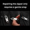 Detachable Zipper Pull Replacement Zipper Pull Tab Quick Attach Remove Zipper Pull for Backpacks
