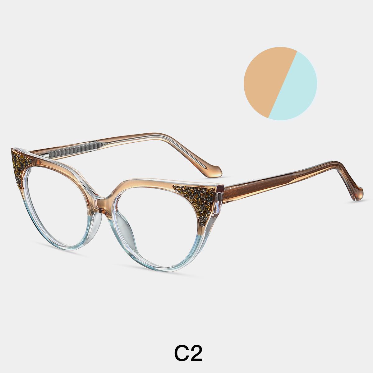 

Transparent Cat Eye Reading Glasses Women Ultralight TR90 Blue Light Blocking Clear Lens Glasses Presbyopia Computer Eyewear 0