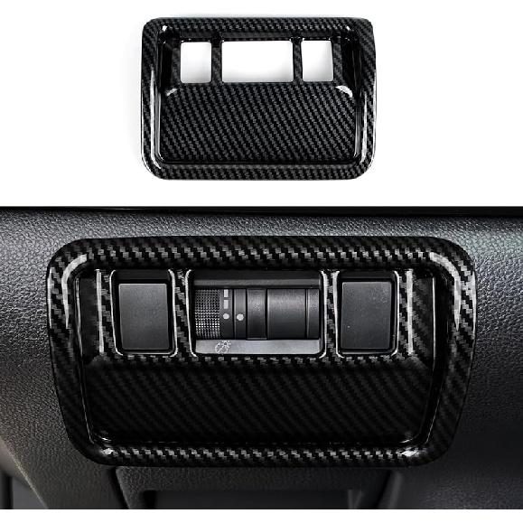 Youtaiche Car ABS Carbon Fiber Decal Interior Trim Cover for Subaru Crosstrek & Legacy 2018-2025 / Forester & Ascent -2025 / Impreza 2017-2024