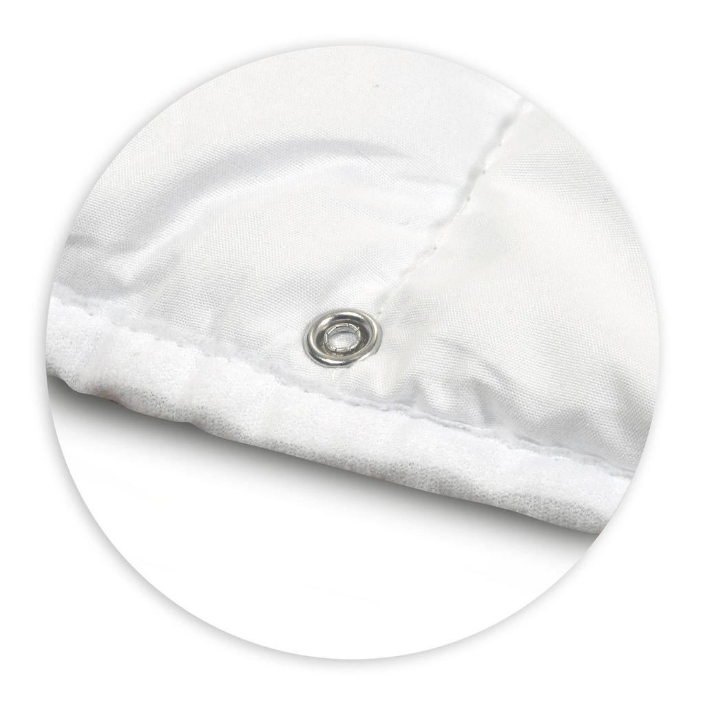 Kissen + Bettdecke 4 JAHRESZEITEN, antiallergisches Mikrofaser-Silikon, verschiedene Größen