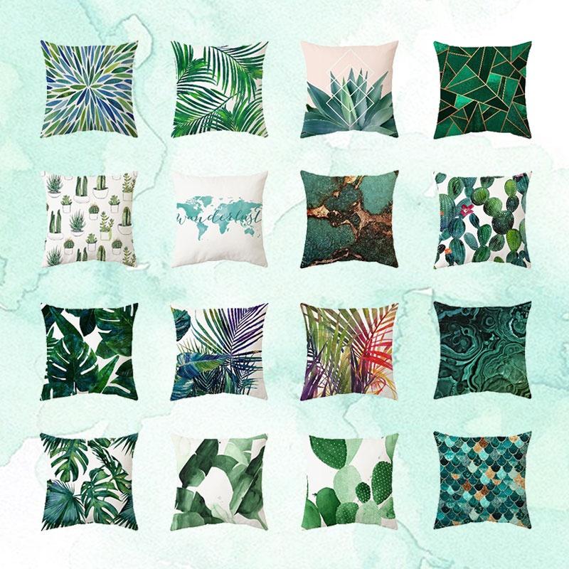 Printed Waterproof Garden Cushion Covers Perfect For Outdoor Sofa Decor 45x45cm