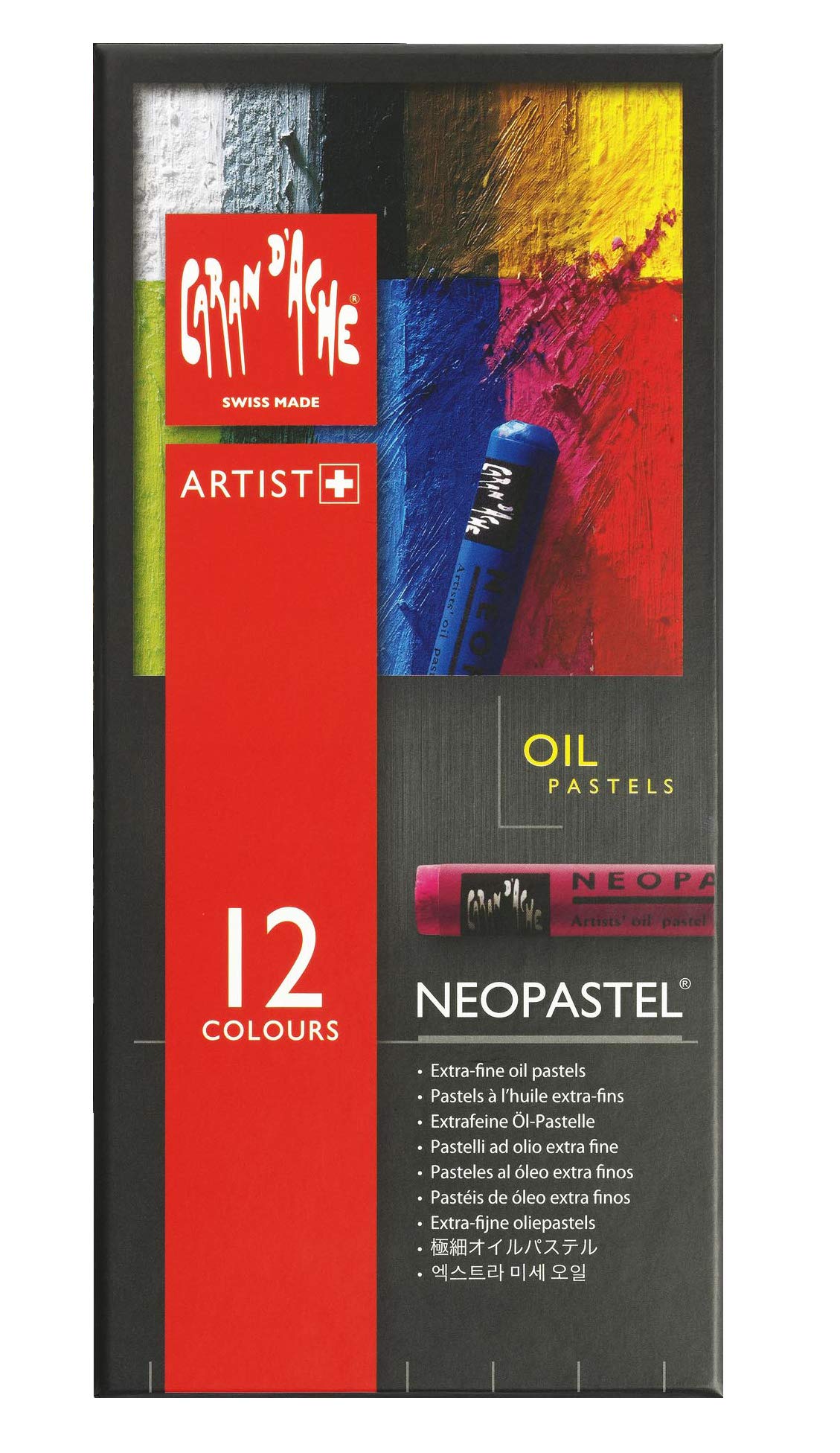 

Набор масляной пастели Karan Dash в бумажной коробке 7400-312 12 цветов