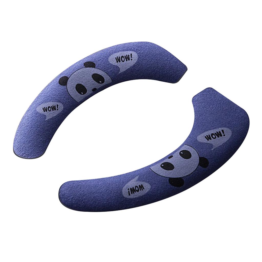 1pair Cartoon Toilet Seat Cover, Washable Sticker Cover, Waterproof & Dirt-resistant, Four Seasons Universal Toilet Mat