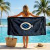 Club Brugge FC Print Quick Dry Beach Towel Microfiber Absorbent Portable Travel Swimming Towel