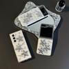 Samsung Z Flip8/7 Glitter Star Transparent Phone Case - New Style for Women
