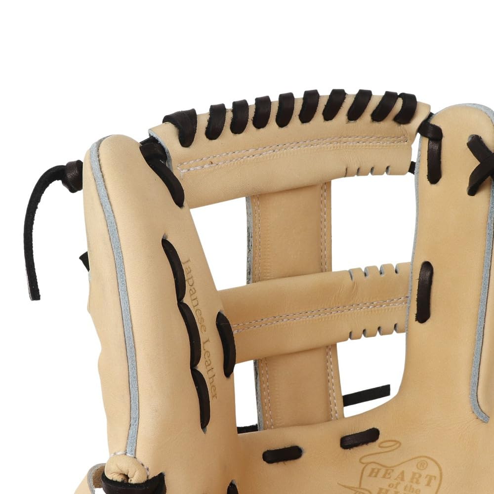 Rawlings Baseball HOH JAPAN Camel Size Wear On Left Glove, Hardball, Adult, GH5HJK54, [Infielder's Glove], 11.5 (Right-Handed Thrower, Hand)