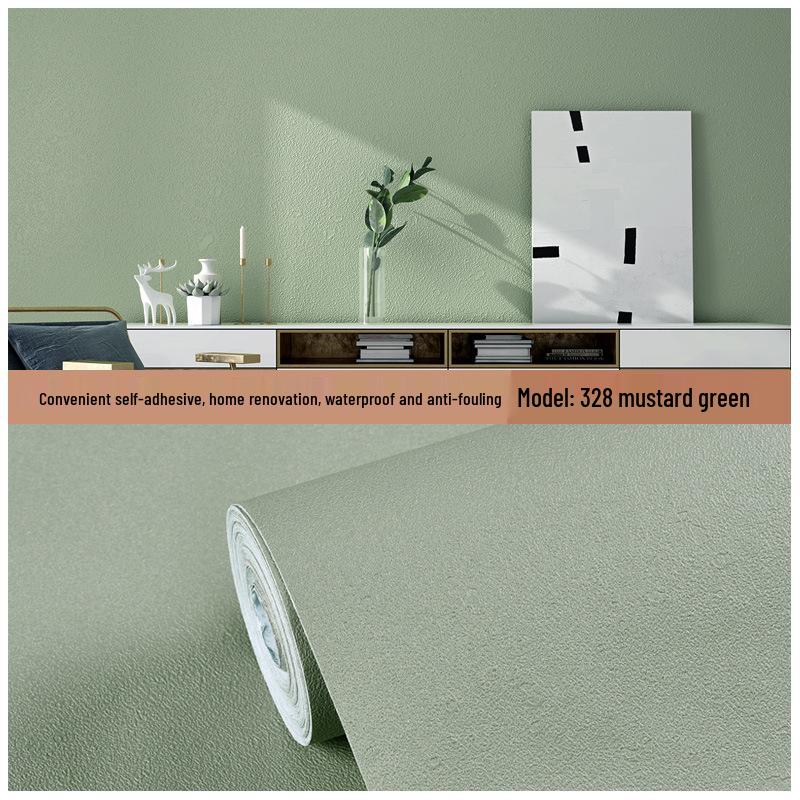 

Водонепроницаемые самоклеящиеся ПВХ обои для шкафа и ремонта комнаты Mustard Green