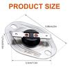 3Pcs Auto Resetting Temperature Limit Switches 232504 High Temperature Resistant Campers Limit Switches Easy Install