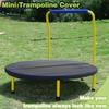 Housse de protection pour trampoline, imperméable et résistante aux UV, avec cordon de serrage pour prévenir le vieillissement et les dommages du trampoline