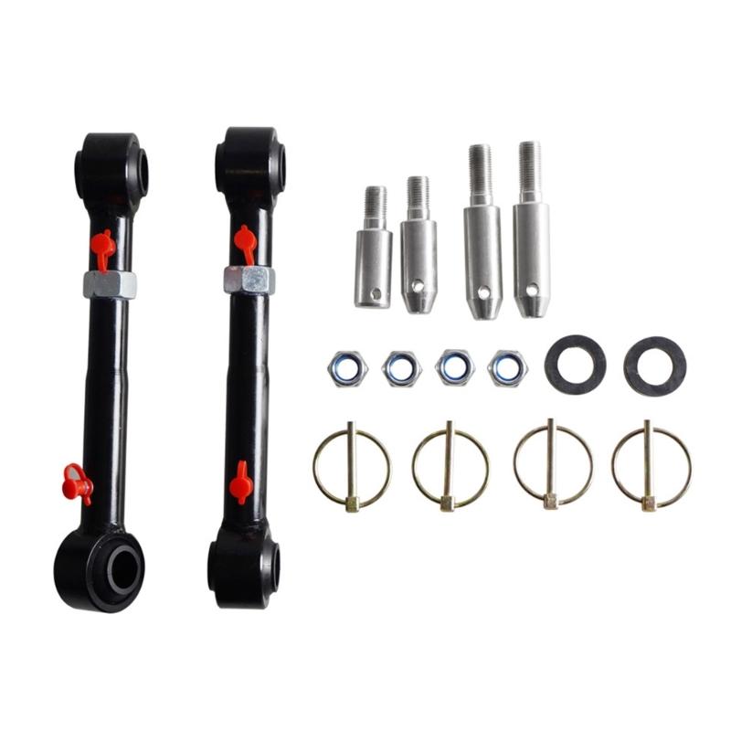 

Front Sway Bar Links Quicker Disconnect System 2.5 -6 Lifts for JK 98-06 /17-18 Adjustable Front SwayBar Links