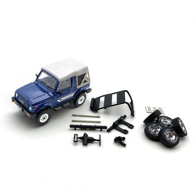 BM Creations Suzuki Jimny Blue RHD Scale 64B0168 (SJ413) 1/64