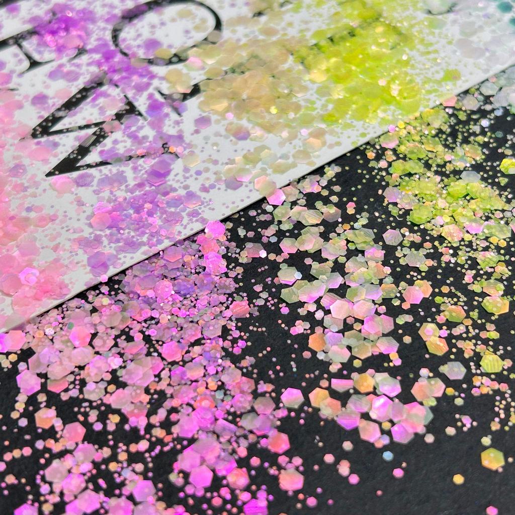 Polarized Pastel Ultra-Thin Large Sequin Nail Art Decorations