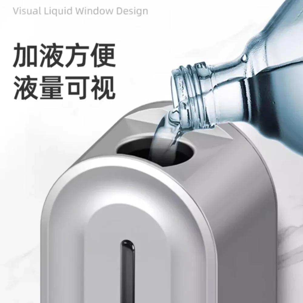 Dispenser di Sapone Intelligente 420ML a Parete Dispenser da Cucina Sensore di Induzione Senza Contatto Accessori per Bagno Hotel Centri Commerciali