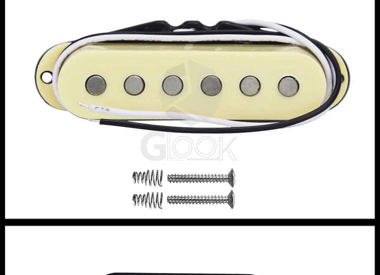 Single-Coil Pickup Electric Guitar Alnico 5 Flat-Pole Accessory