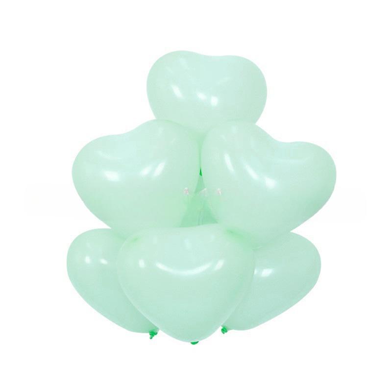 Heart Shaped Balloon Macaron Color Birthday Wedding Wedding Party Supply Decoration Confession Romantic Balloon Photography Prop