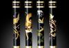 PLATINUM Platinum Fountain Writing Modern Pen Ballpoint Pen Mechanical Pencil Ryuni Pen, Multi-Function Instrument, Double-Action, Maki-e Design,