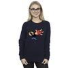 Johnny Bravo Womens/Ladies Heart Present Sweatshirt