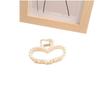 Korean Pearl Claw Hair Clip - Elegant Retro French Style