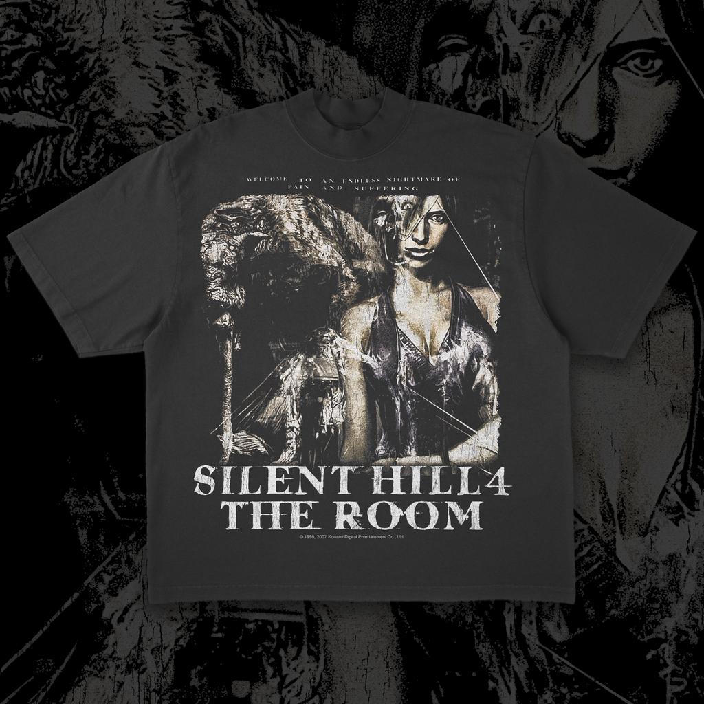 High Street Top Classic Hot Selling Game Printing Short Sleeve Horror Movie T-Shirt Trend Cotton Casual Loose T-Shirt Unisex