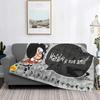Coperta Mafalda Stampata 3D Morbido Pile di Flanella Calda Cartoni Animati Coperte Plaid per Casa Camera da Letto Divano Copriletti