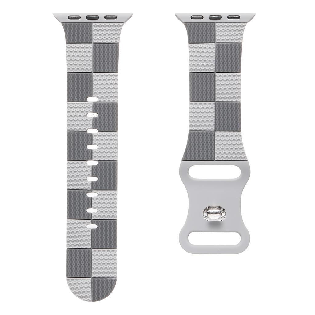 Sport Silicone Band For Apple Watch Strap 40mm 44mm 45mm 46mm Ultra 2 49mm 41mm 42 Mm Wristband Bracelet iWatch Series 7 6 8 9 10 SE 38mm Belt