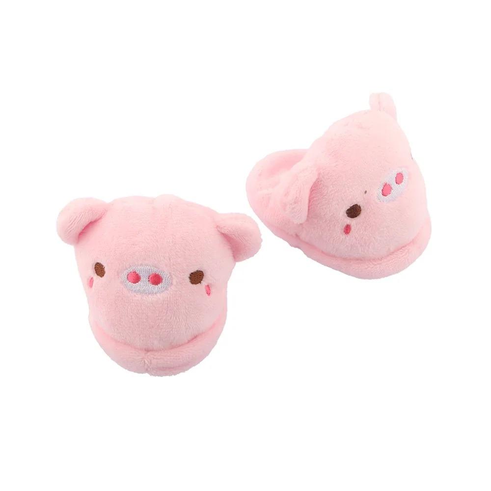 Plush Doll Shoes Dog Tiger Frog Porket Slippers For 1/3 BJD,American 18 Inch&43cm Baby New Born Doll OG Girl Doll Shoes Gift Toy