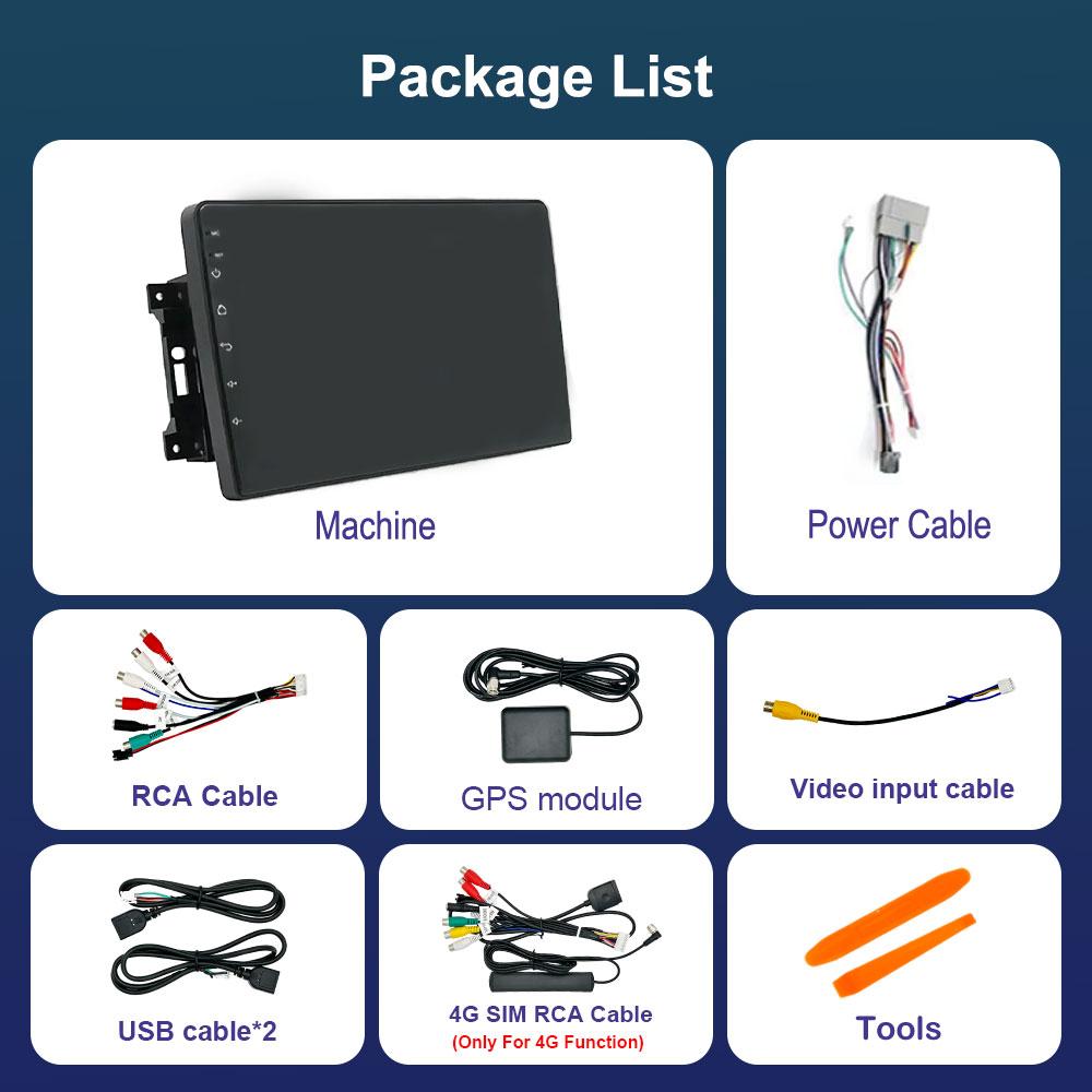 for Jeep Wrangler JK For Dodge For chrysler 2007 - 2017 Car Radio Multimedia Player Android 14 BT 4G DSP Stereo WiFi Auto Tools