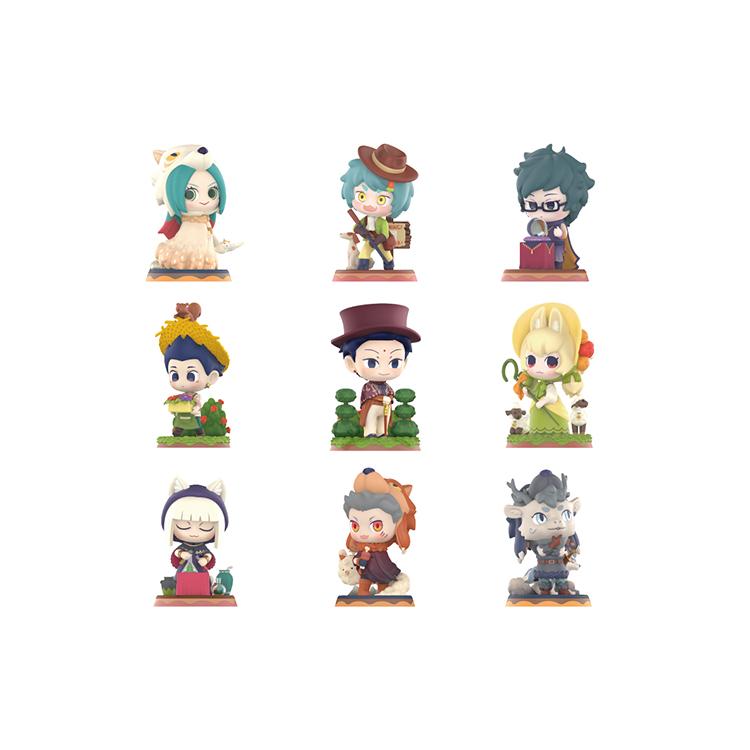 New POP MART Inhuman Maze Of The Manor Collection Mystery Boxes Single Blind Box/whole Box 9 Pcs 211200042