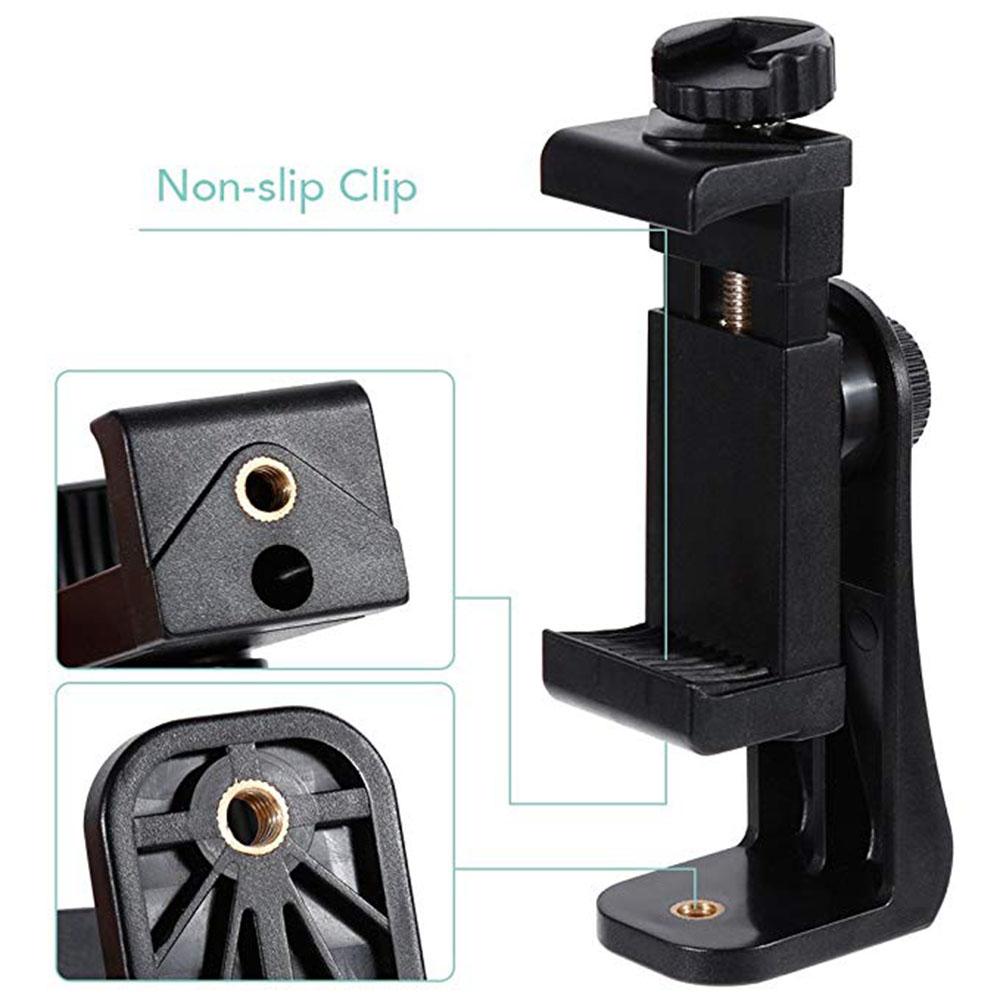 Holder Vertical Selfie Stick Mobile Device Holder Monopod Stand Phone Bracket Clip Tripod Bracket