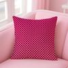Rainbow Gradient Polka Dots Pop Art Cushion Cover Linen Pillowcase Cover Soft Decor For Sofa Home Room