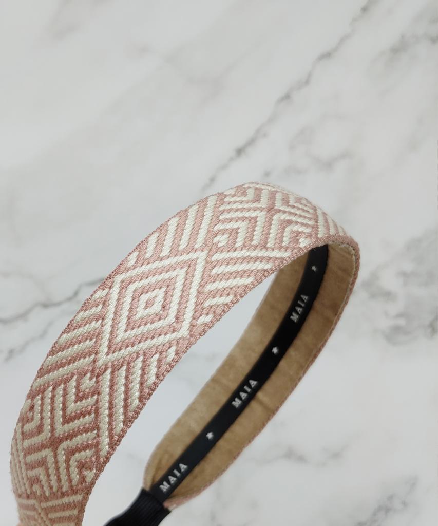 Maia Geometric Pattern Headband