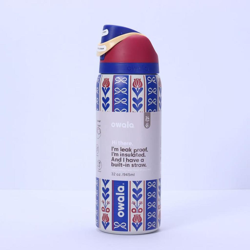 Large Capacity Stainless Steel Vacuum Insulated Fruit Cup & Sports Bottle