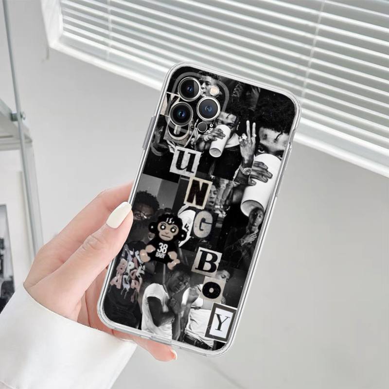 Yinuoda Youngboy Never Broke Again Telefonhülle Silikon weich für iPhone 14 13 12 11 Pro Mini XS MAX 8 7 6 Plus X XS XR Cover