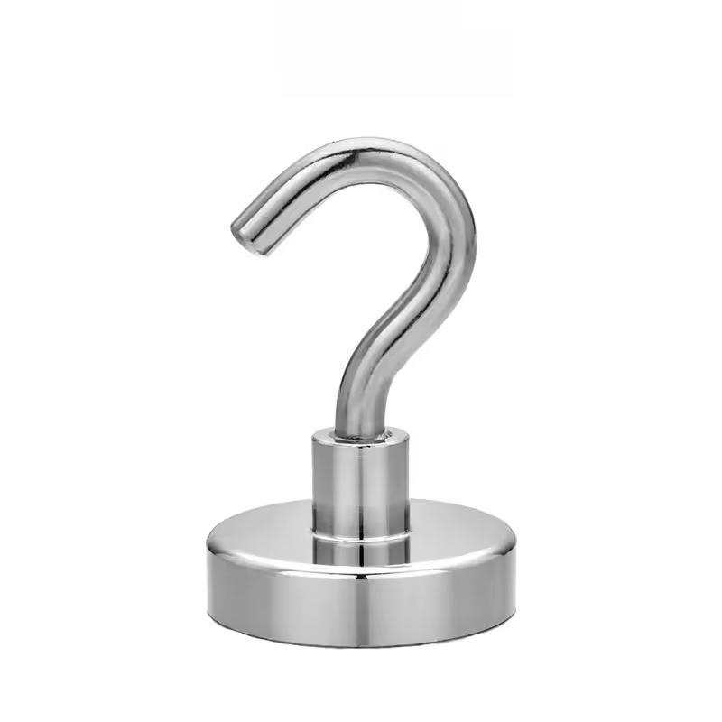 

Многоцелевые металлические магнитные крючки с сильным удержанием - S-образный дизайн для дома, кухни, бара и ванной комнаты - Доступны в наборах от 1 до 80 штук E10-10PCS серебряный