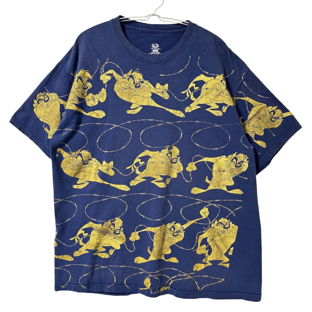 

[USED] LOONEY TUNES Tasmanian Devil All-Over Print T-Shirt, Anime