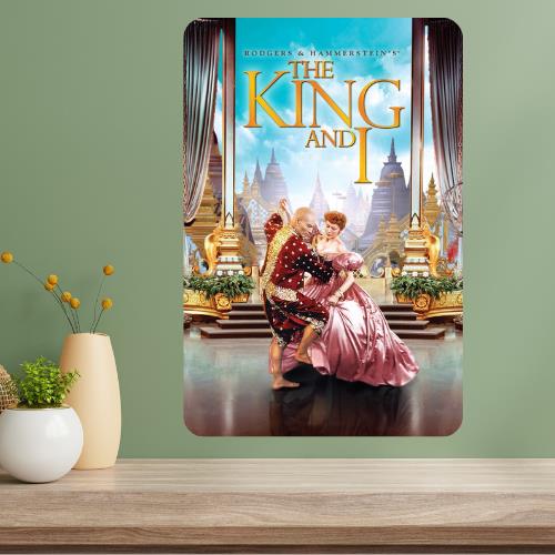 The King and I Classic Movie Metal Poster Sign 20x30cm（7.8x11.8inch）