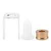 12.1mm DIY Lipstick Mold Homemade Silicone Lip Balm Mold Crafts Tool Kit Eagle Mouth Shape