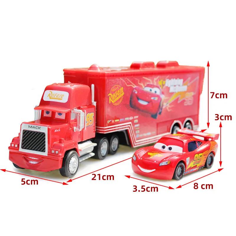 Cars 3 Juguetes Rayo McQueen 1:55 Diecast Jackson Storm Mater Modelo de Aleación Metálica Regalo de Cumpleaños para Niños Juguetes para Niños