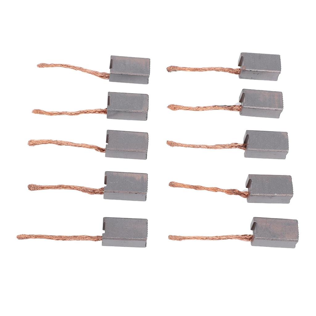 Electric Motor Carbon Brush Set, Electric Motor Brush, Carbon Brush with Good Thermal Conductivity 1020 Motor Slip Ring