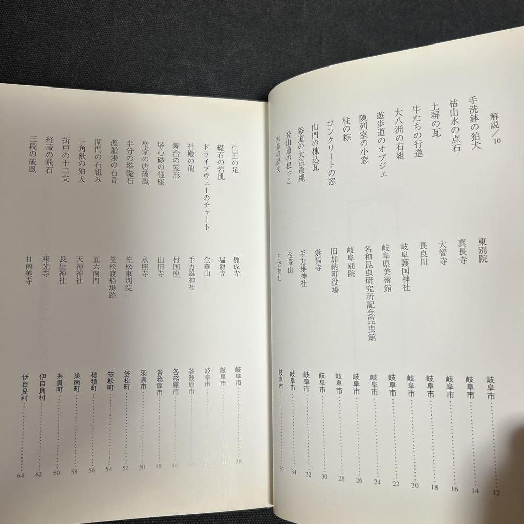 [USED] Gifu Beauty of Supporting Roles Yoshio Sakumi Gifu Sculpture Architecture Fittings