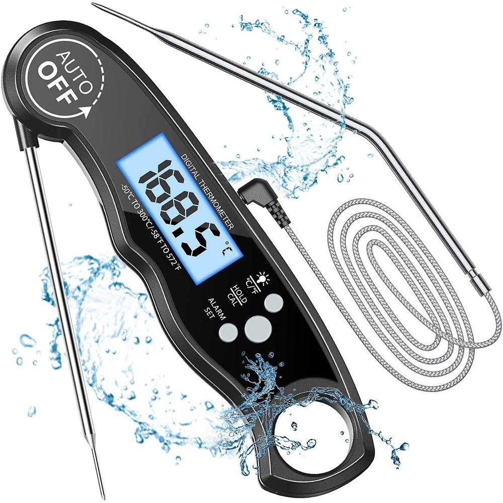 Kitchen Thermometer, Instant Read Cooking Thermometer, Digital Thermometer for Cooking, Meat, Wine