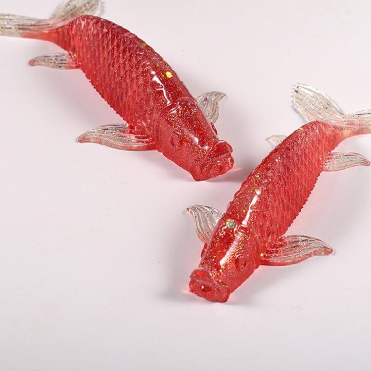 Valentines Large Fish Mold DIY Ornaments Pendant Epoxy Resin Crafting Mold